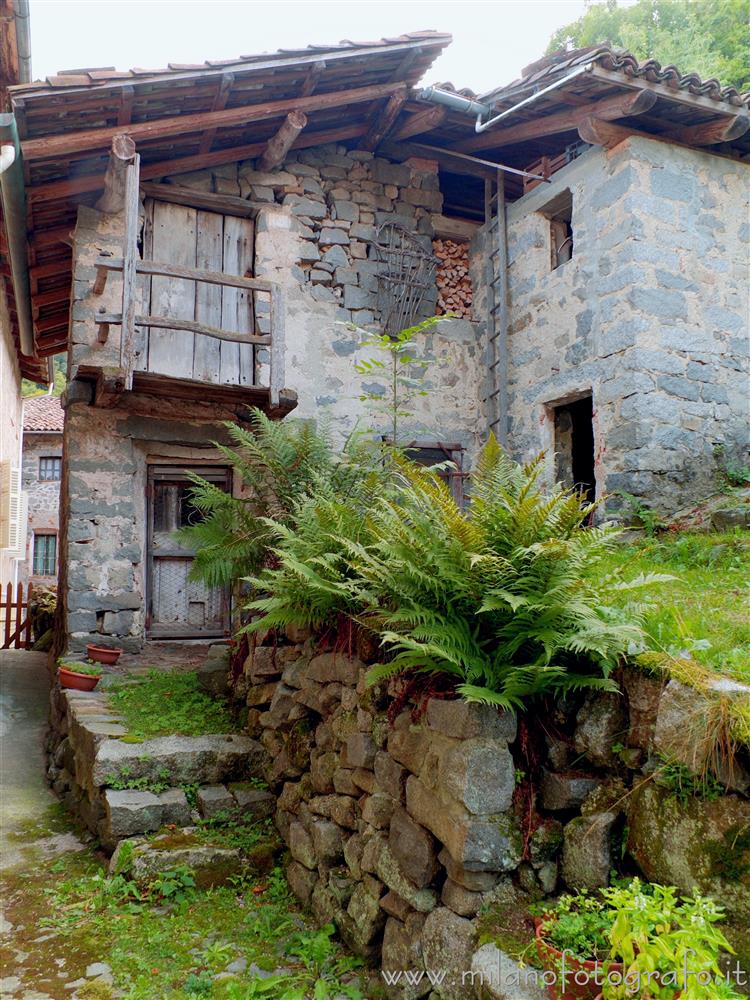 Driagno fraction of Campiglia Cervo (Biella, Italy) - Old house